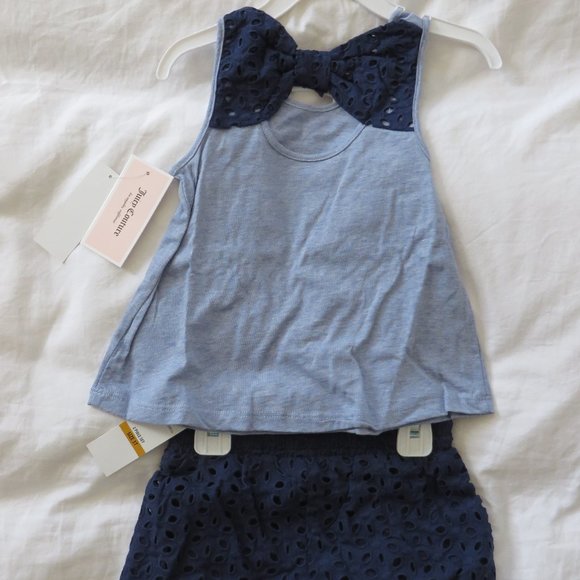 New Juicy Couture Girls 2pc Short Set 3 T - Picture 2 of 5